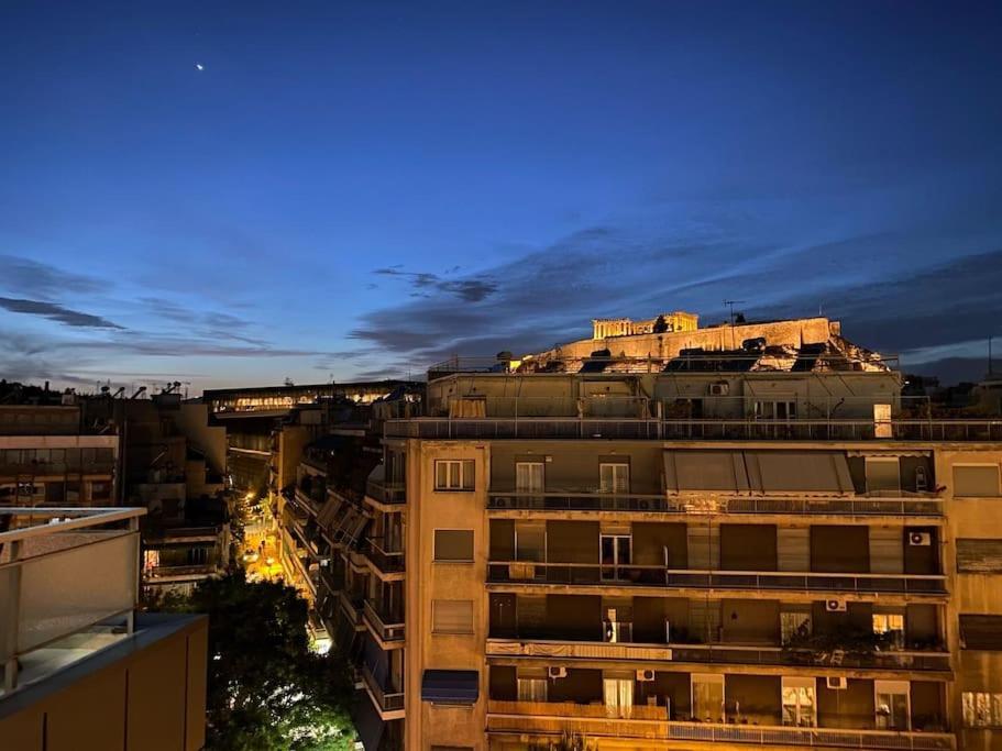 Lovely Apt W/Heated Jacuzzi &Full Acropolis View Atene Esterno foto